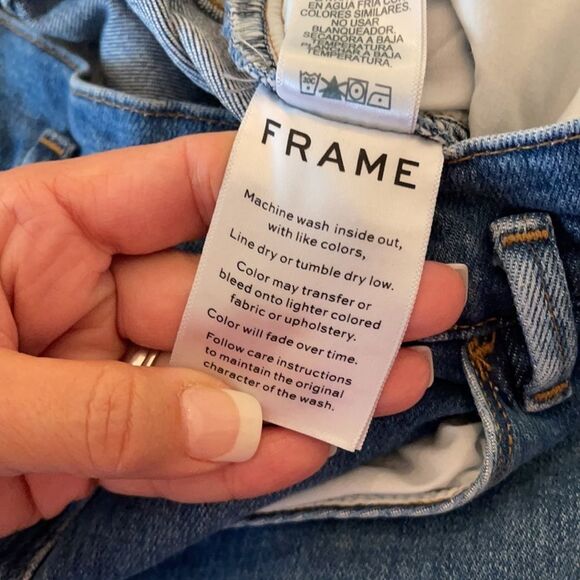 Frame Sz 28 Slim Straight Stretch Jeans EUC - Picture 4 of 10